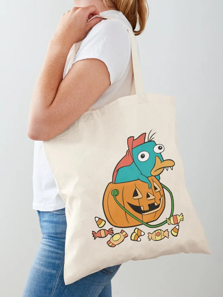

Perry the Platypus Halloween Tote Bag Women's bag hand bag hand bags Women's tote