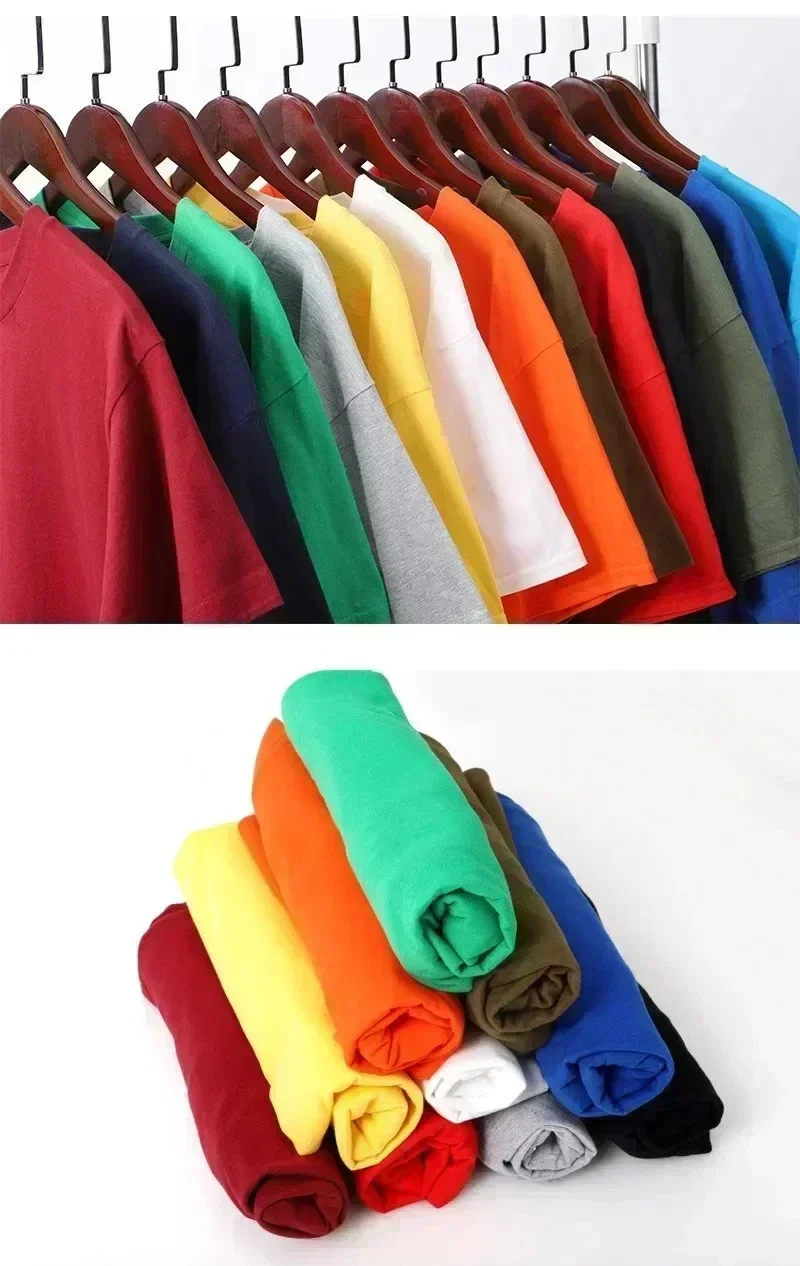 Men's 2026 Half Sleeve Summer Kids T-shirt Heavy Duty Breathable Retro Style Pure Cotton Versatile American Sports Top Fashion