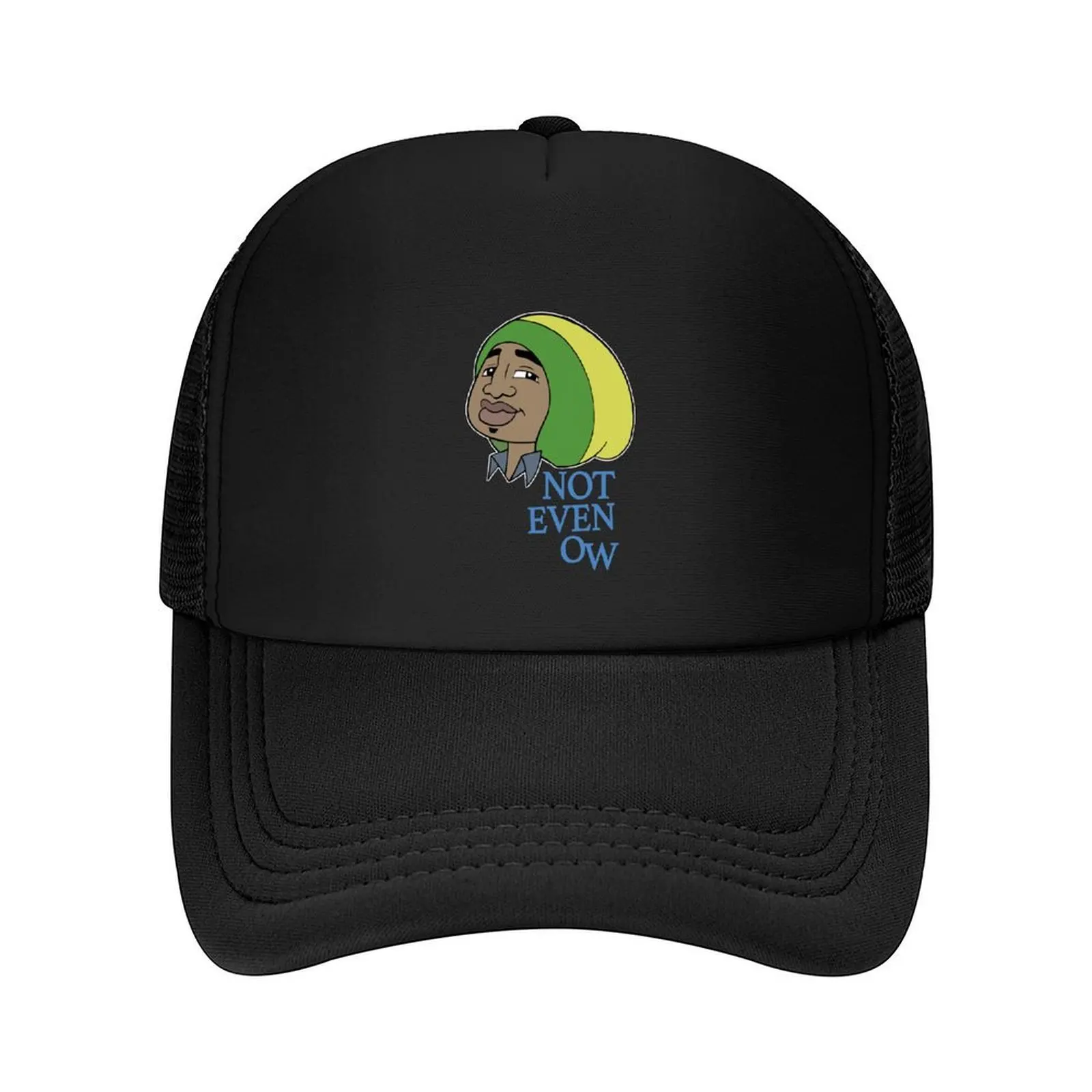 

Jeff the Māori. NOT EVEN OW! Baseball Cap fashionable golf hat genuine black Custom Cap Girl Men's