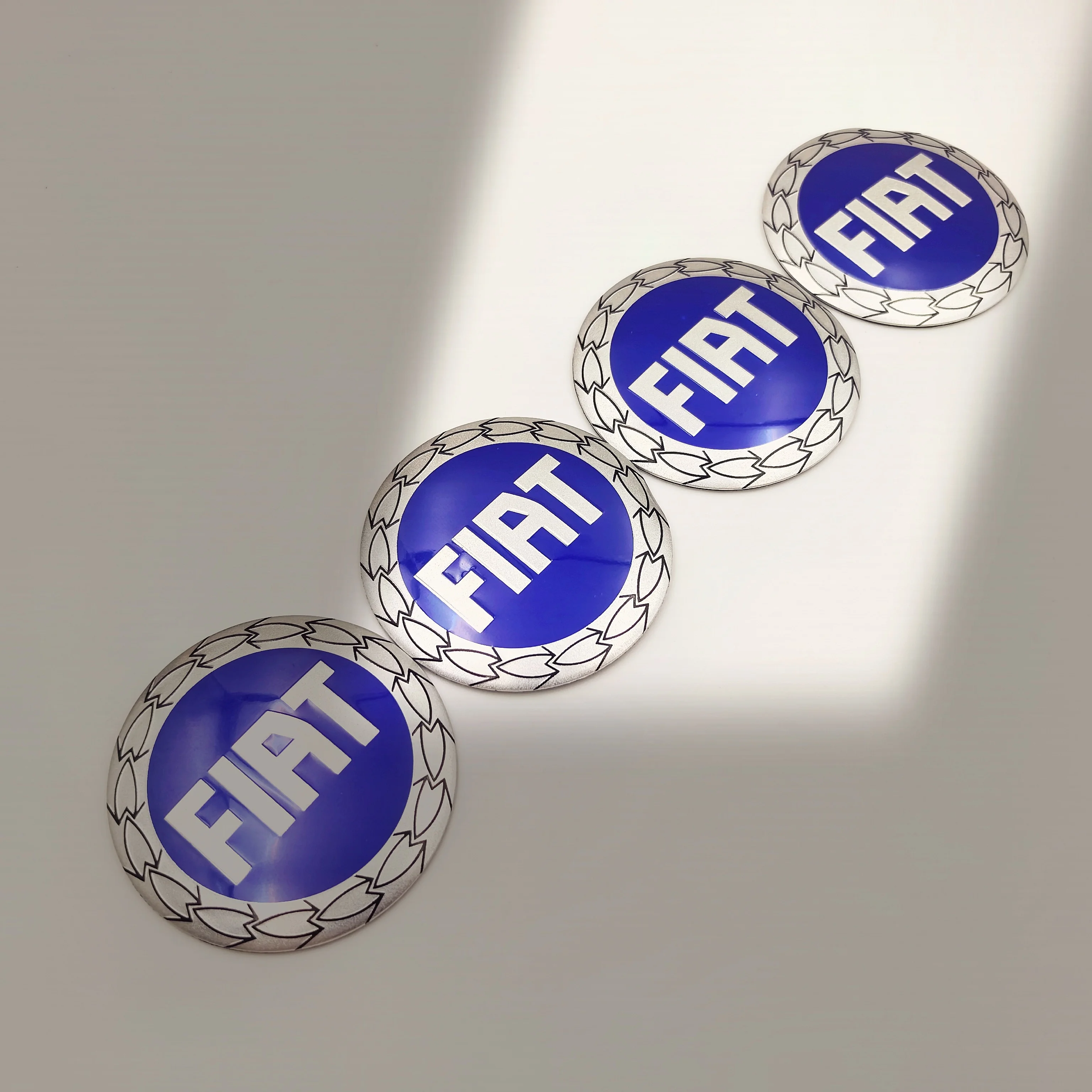 200pcs 56mm 60mm 65mm Car Wheel Center Sticker Rim Caps Hub Cover Decal For FIAT 500 Abarth view 5