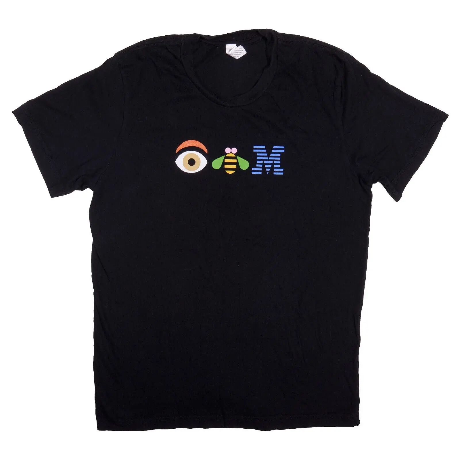 

2025 new model Ibm Computers Logo Äúeye Bee M Äù Technology T Shirt Size Medium