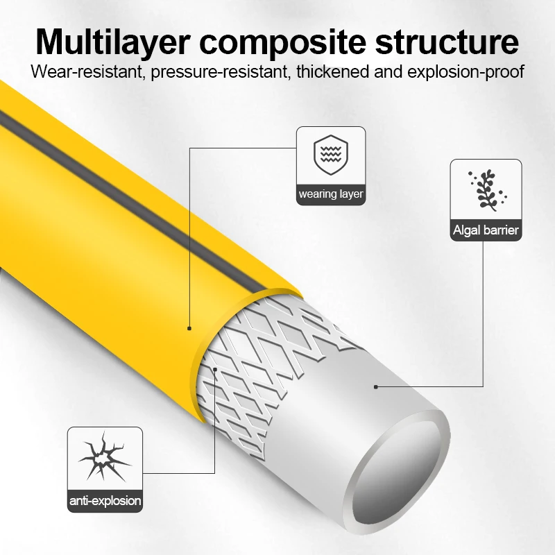 Podlewanie ogrodu wąż do mycia samochodu cztery pory roku odporne na miękkie ubrania, odporne na działanie przeciwwybuchowe, wąż pvc narzędzia do