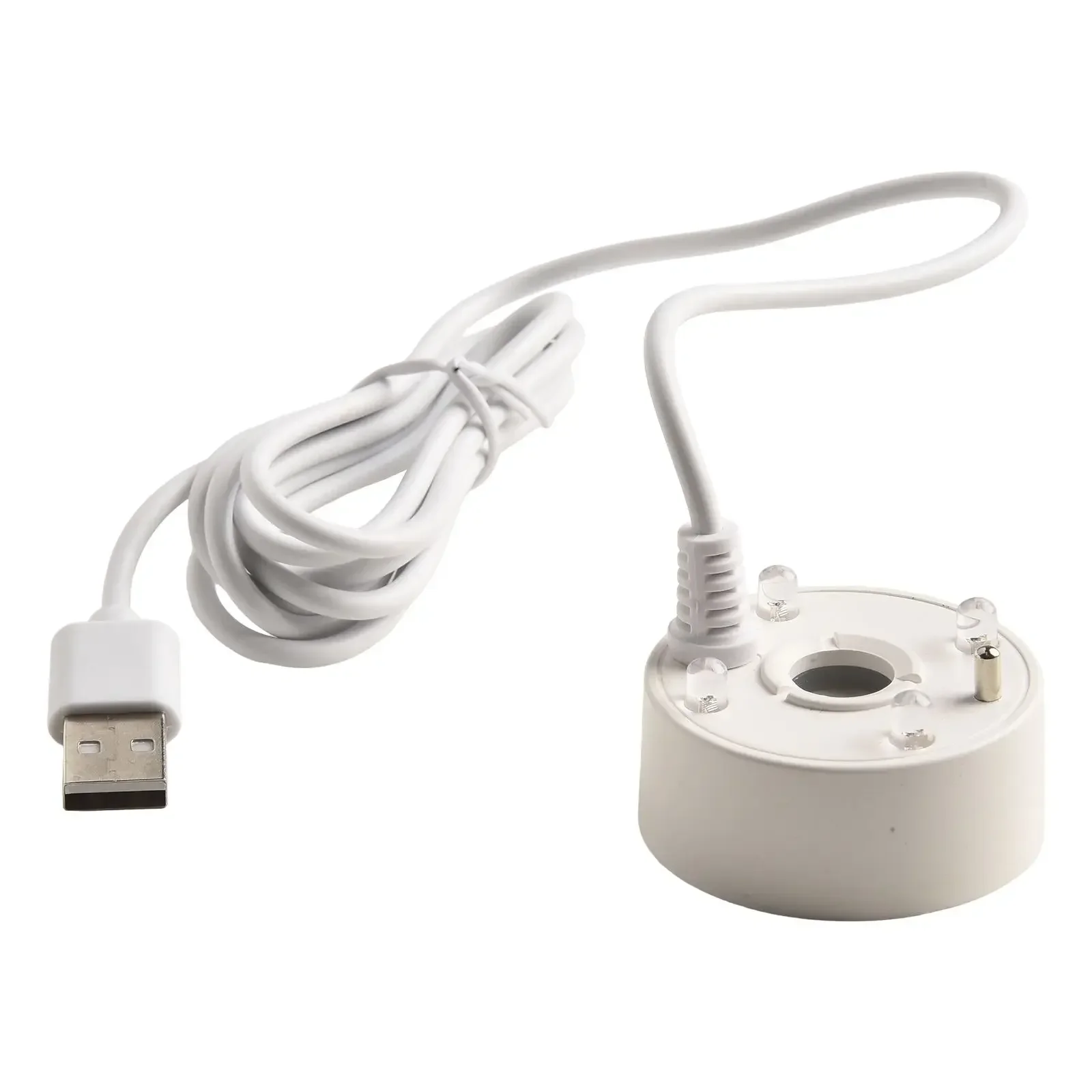 5V USB Mist Maker Fogger Colorful Lights With LED Fogger Atomization Film Atomizer Sheet Oscillating For Indoor Fountain Garden