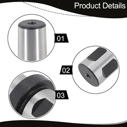 Magnetic Drill Shank Adapter 19mm 3/4inch Shank For Weldon/Universal Shank To B16-Taper-Thread Magnetic Drill Chuck Connection