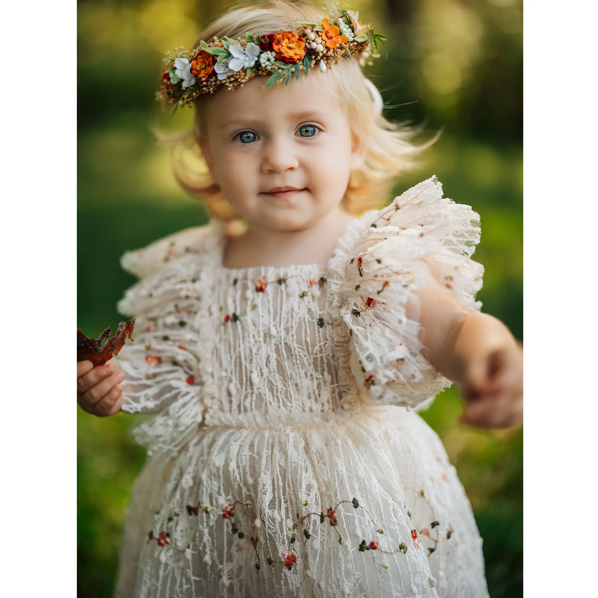 

Don & Judy Don & Judy, кружевное платье принцессы с пайетками для маленьких девочек и цветочными рюшами для фотосессии, одежда для дня рождения