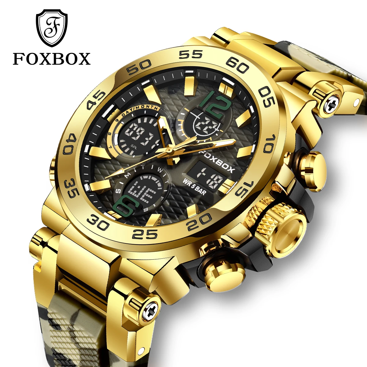 

LIGE новые мужские часы, спортивные цифровые электронные часы, полнофункциональные светодиодные часы мирового времени с автоматической подъемом рук, водонепроницаемые часы для мужчин