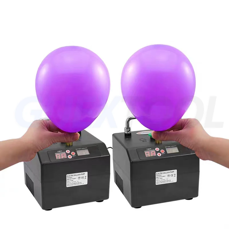 B231 Electric Inflator Inflation Pump Machine Helium Portable Automatic Balloon Blowing Machine Foot Step Type Pumping Machine