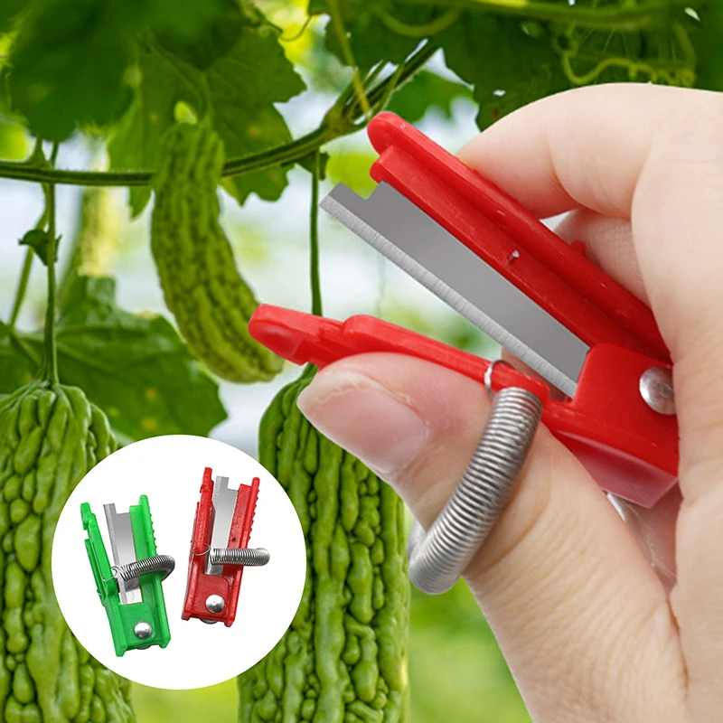 

Safe Harvest Picking Device; Vegetable and Fruit Separator; Thumb Knife Farm Garden Orchard Tool
