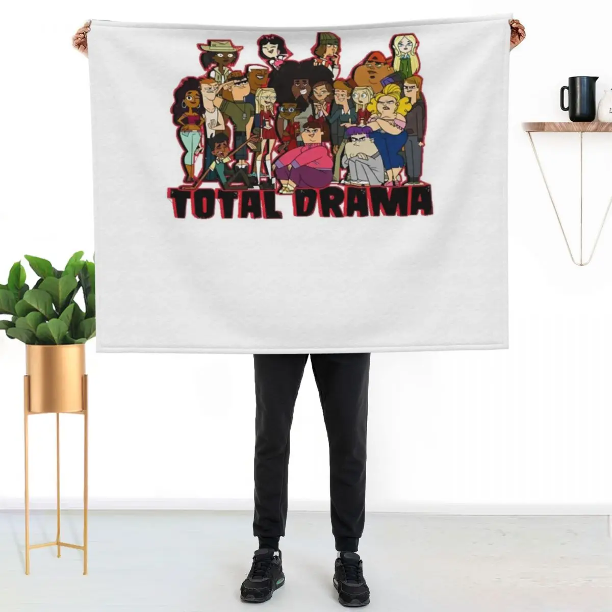 

total drama Throw Blanket Spring Fall Cozy Throw Blanket for Couch