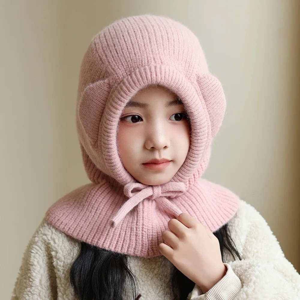 

New Cute Big Eyes Pullover Cap Windproof Coldproof Ear Protection Hat Warm Balaclava Outdoor Sports