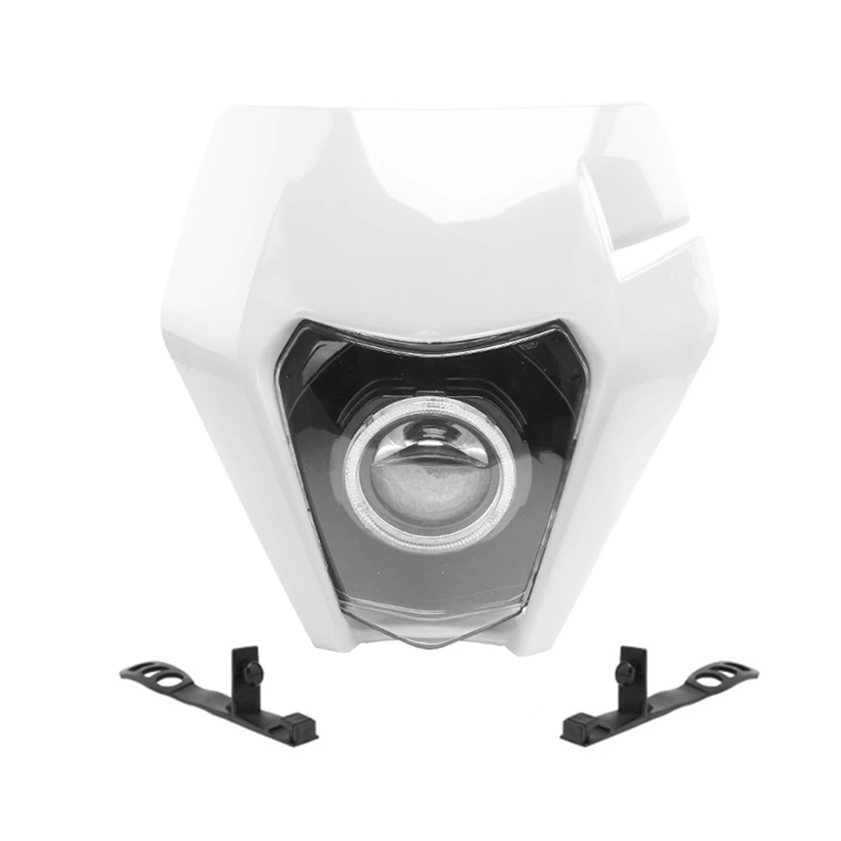 Faro LED per moto per KTM EXC SX XC SXF 125-500 2017-2019 con Angel Eyes DRL abbaglianti e anabbaglianti accessori per bici da motocross