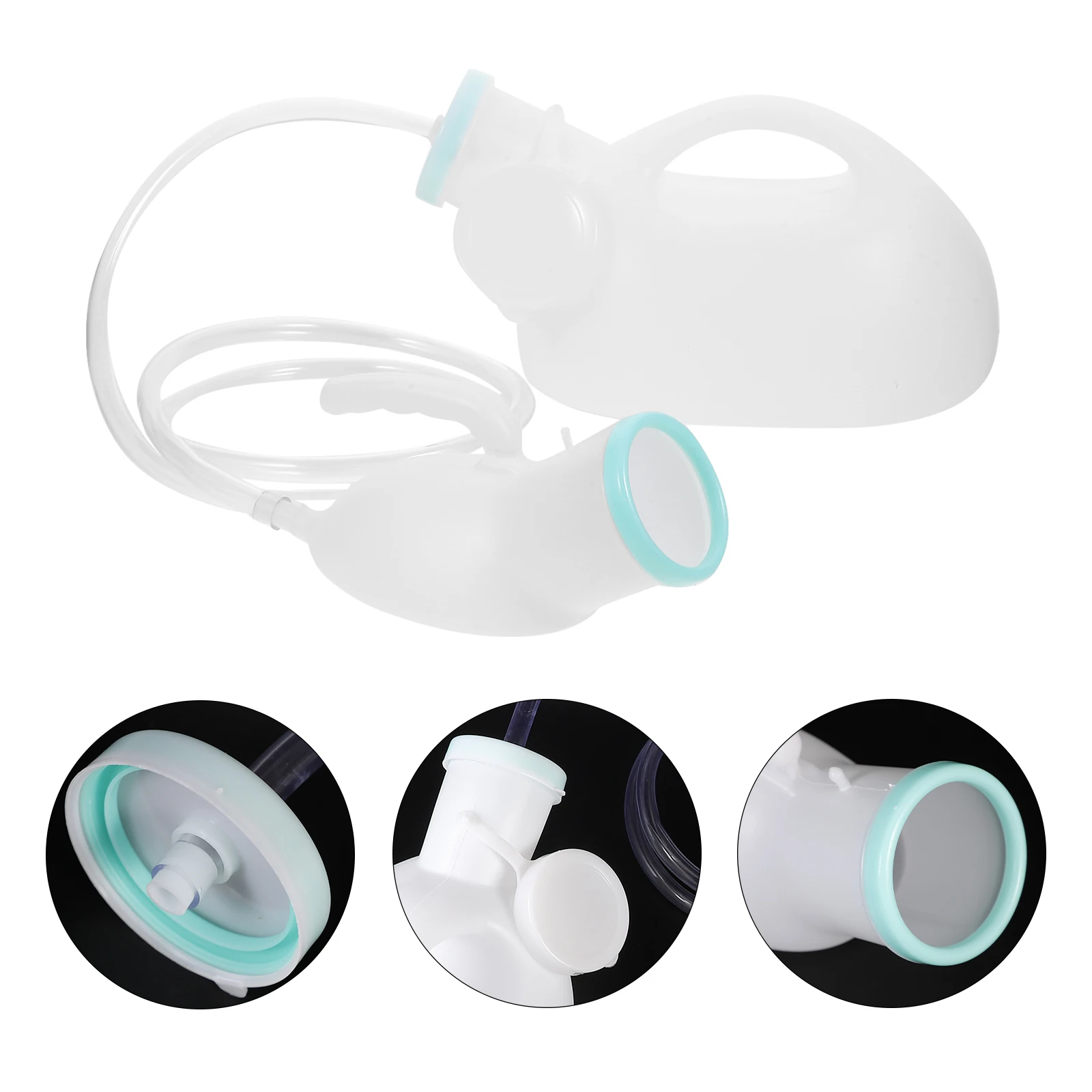 

1Set Large Capacity Portable Urinal for Men Bpa Free Plastic Urinal with Lid for Travel Car Camping Outdoor Male Pee Bottle