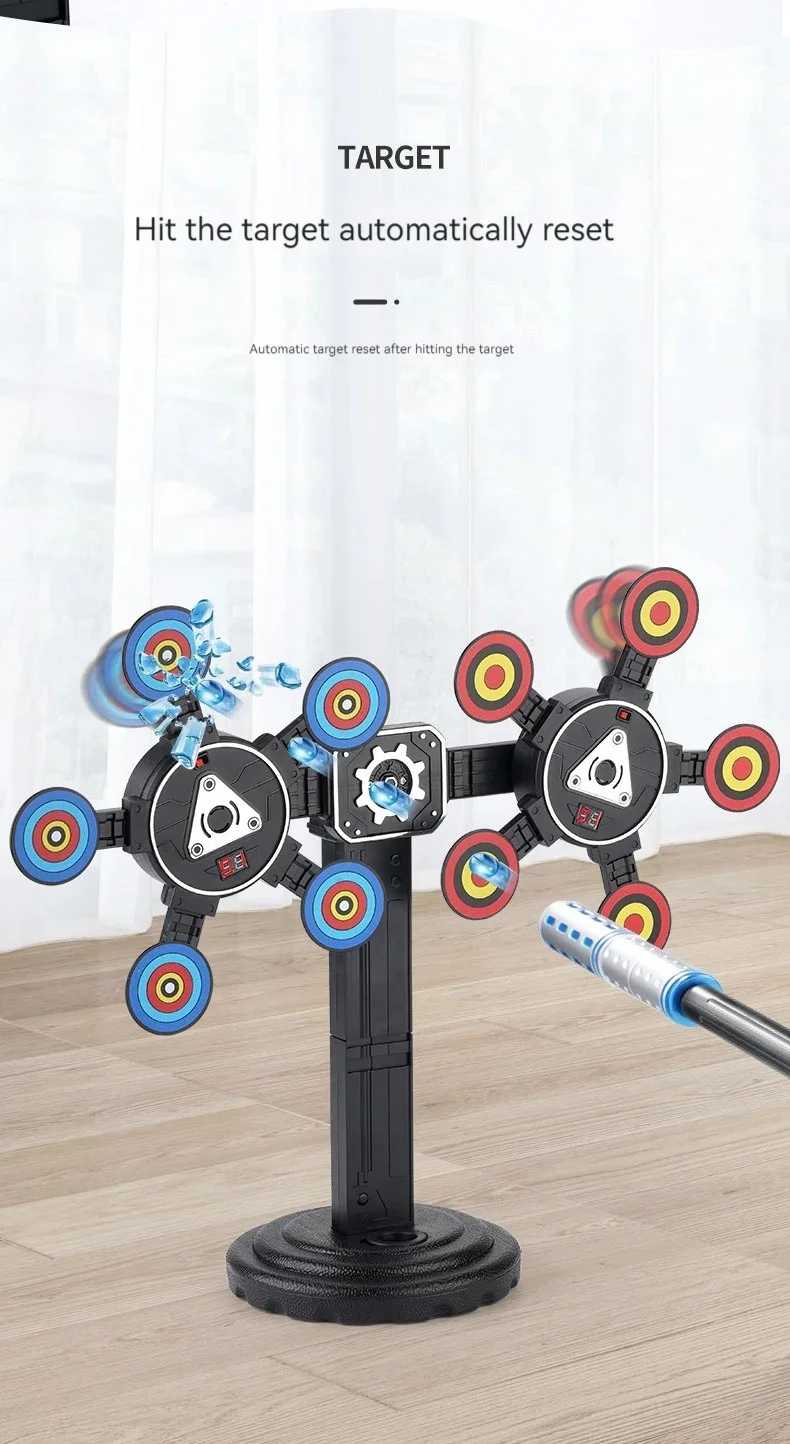 자동 리셋 전자 점수판, 너프건 AWM 소프트 총알총 젤 볼 스프레이어 연습용 98K 에어소프트