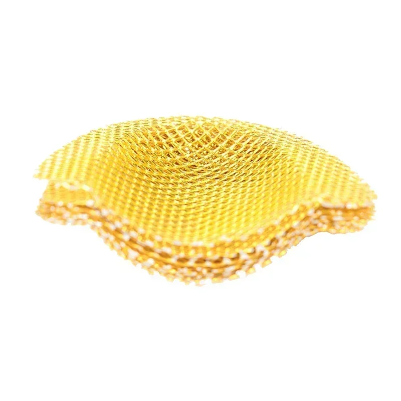 

20 шт. армирующая стоматологическая сетка Золотая металлическая усиливающая сетка для верхней и нижней подладки