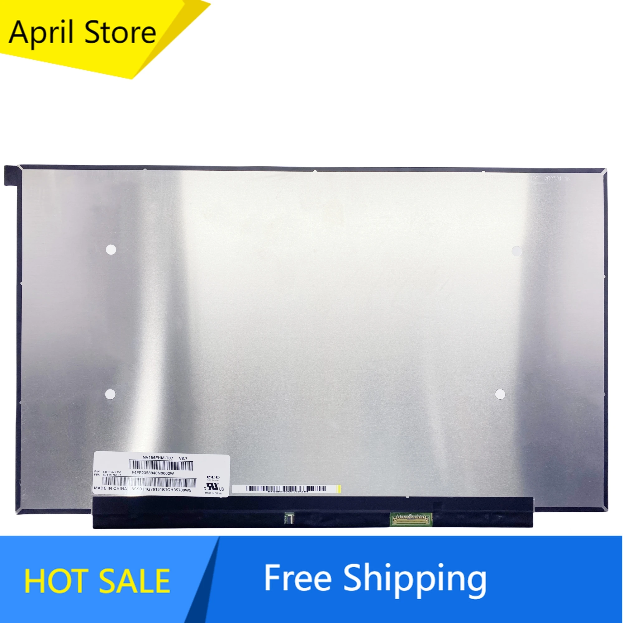 

NV156FHM-T07 V8.7 NV156FHM T07 15.6'' Laptop LCD LED Touch Screen Panel 1920*1080 EDP 40 PINS