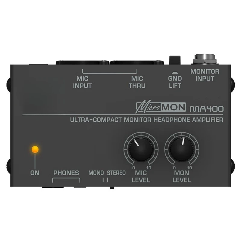 

AMP800 MA400 Studio Performance Rack-mounted 8-Channel Headphone Amplifier