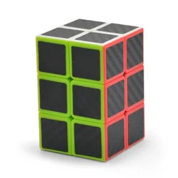 Lefun 2x2x3 Magic Cube Kohle faser Aufkleber Würfel Puzzle 2*2*3 profession elles Puzzle 223 Spielzeug für Kinder Kinder