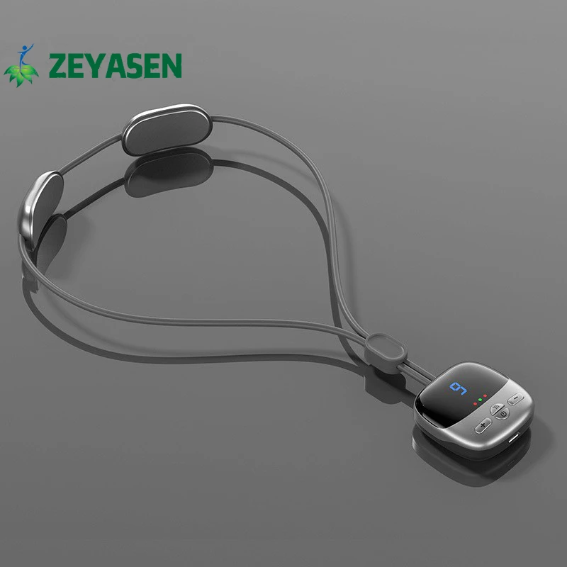 

Zeyasen Smart Hanging Neck Neck Shoulder Cervical Spine Massager Hot Compress Neck Artifact Dredging Spine Neck Protector New