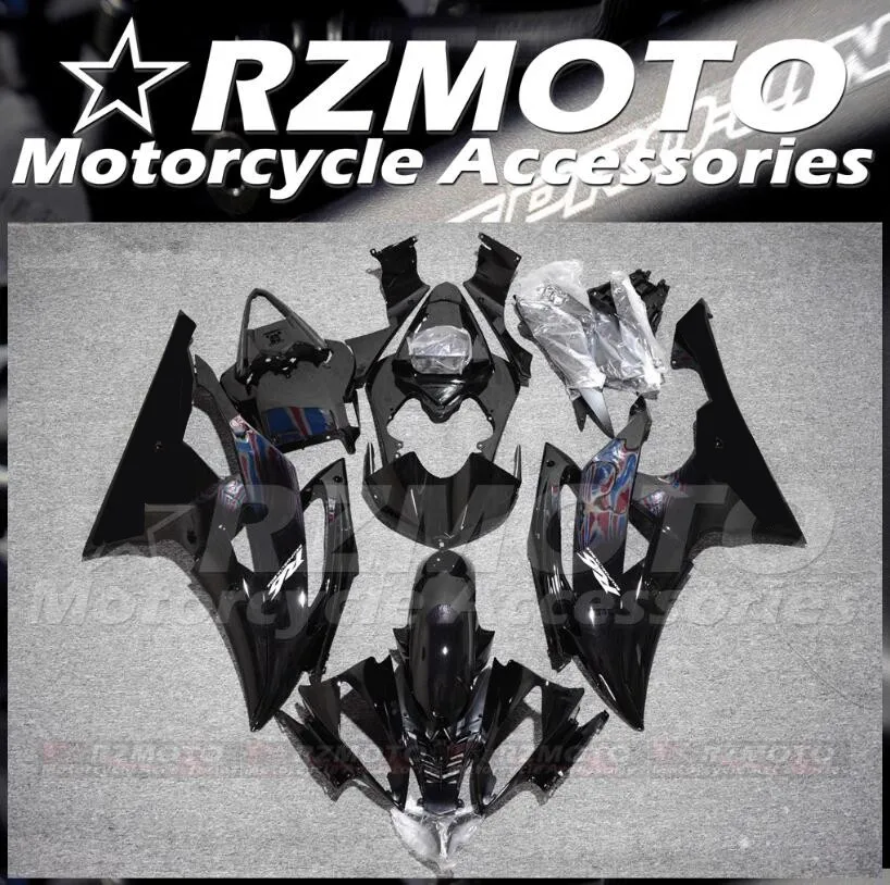 

4Gifts New ABS Motor Fairings Kit Fit For YAMAHA R6 2008 2009 2010 2011 2012 2013 2014 2015 2016 Bodywork Set Black Glossy