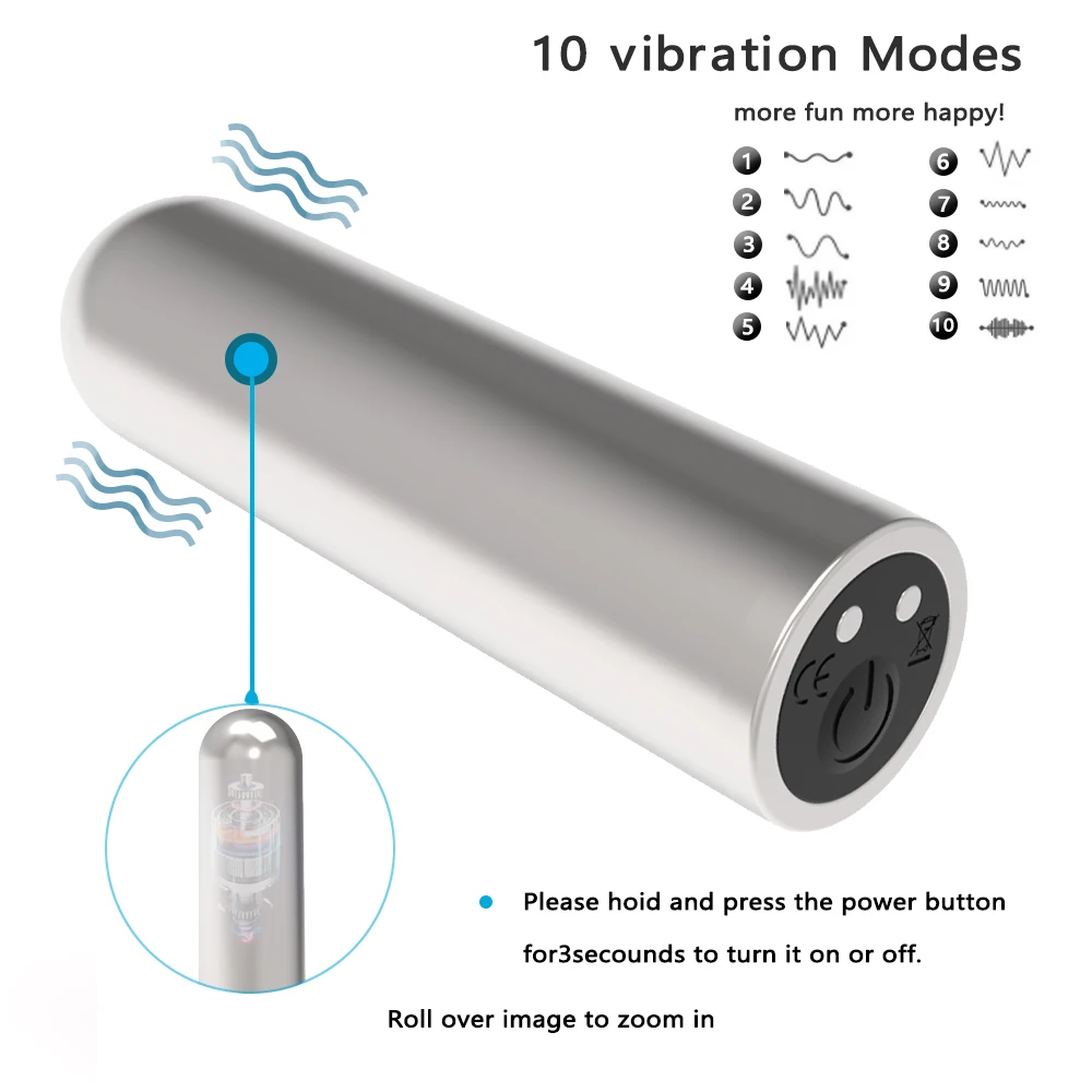 Mini Powerful Bullet Vibrator USB with Remote Control G-Spot Clitoral Stimulator Vagina Masturbation Sex Toy for Women image 5