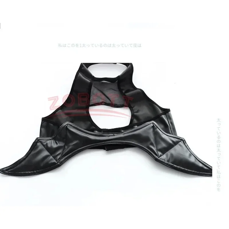 New Halloween Cosplay Jimiko Kawaii Anime Underwear Cosplay Devil Costume Sexy Lingerie Set Leather Wings Micro Bikini Open Bra view 6