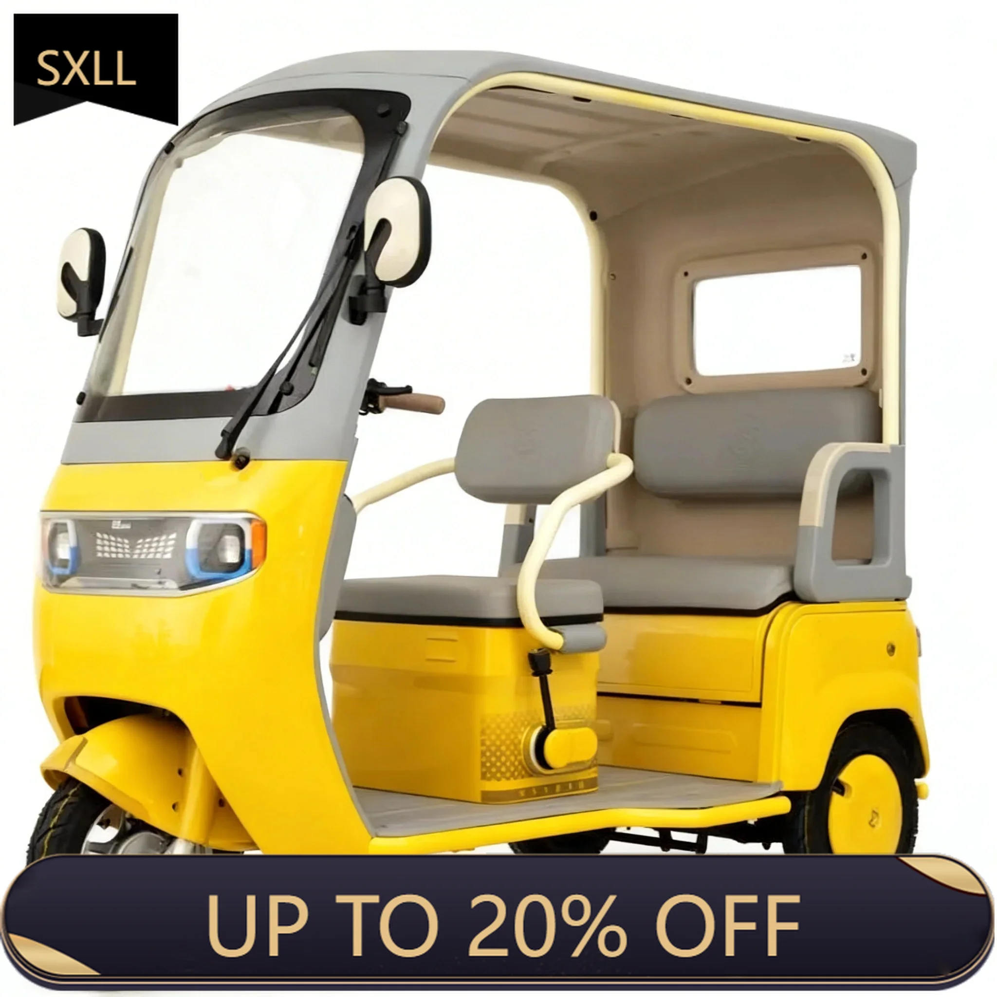 SXLL China Factory High-end 1000W Moto Scooter Electric Tricycle Scooter with Passengers