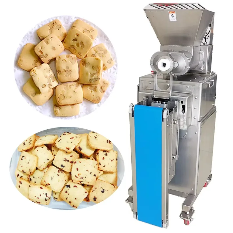 Cookie Forming Equipment  Automatic Biscuit Maker Machine Stainless Steel Multi Shape Molds for Bakery and Food Processing