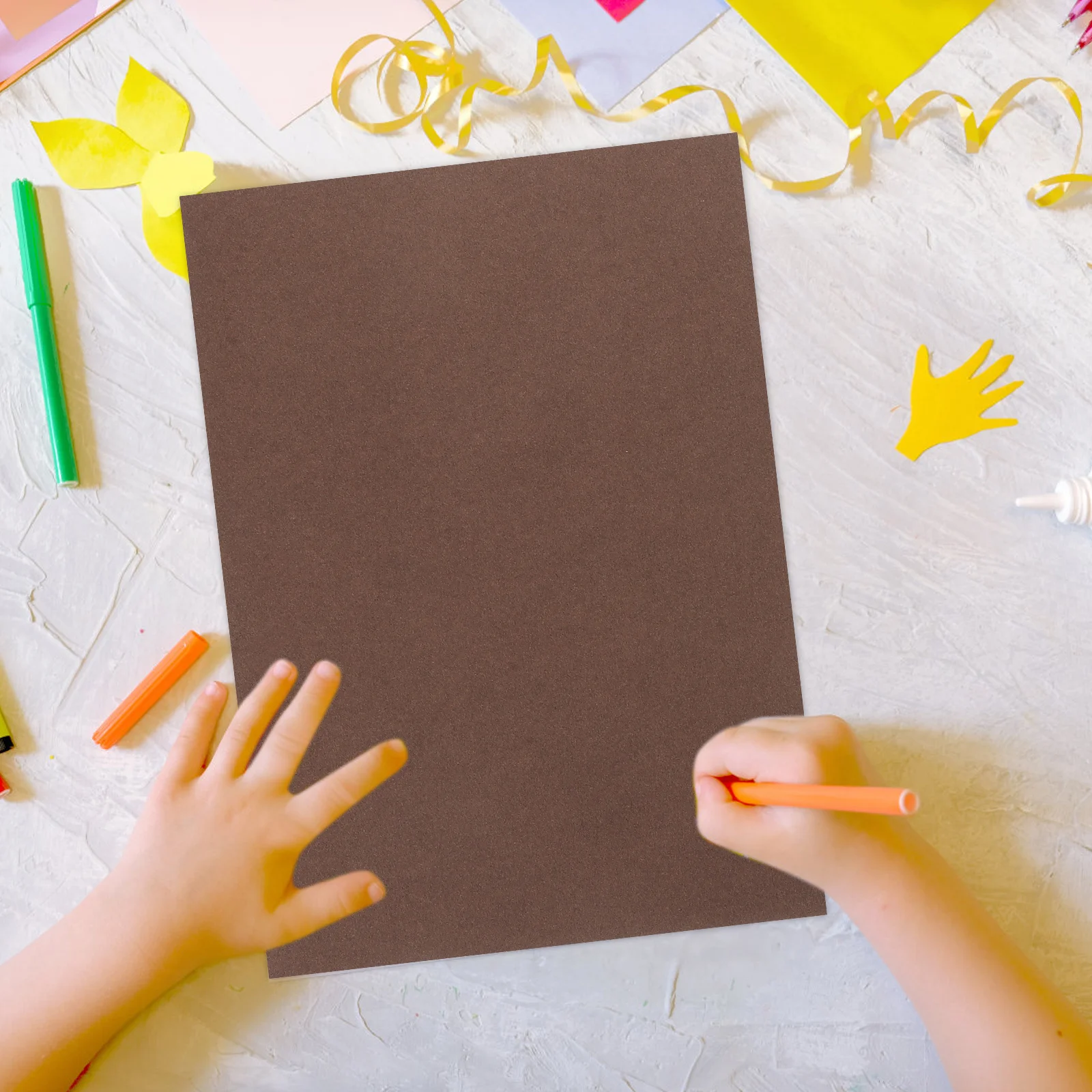 35Pcs Versatile Cardstock Paper DIY Crafts Greeting Cards Decorative Photo Albums Child Friendly Bright Colors