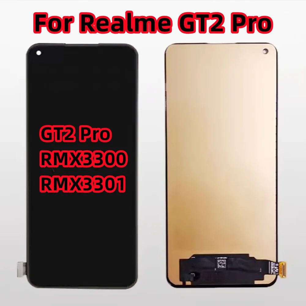 

LCD Screen TFT / Original For Oppo Realme GT2 / GT 2 Pro LCD Display Touch Digitizer Assembly RMX3300 RMX3301 Replacement