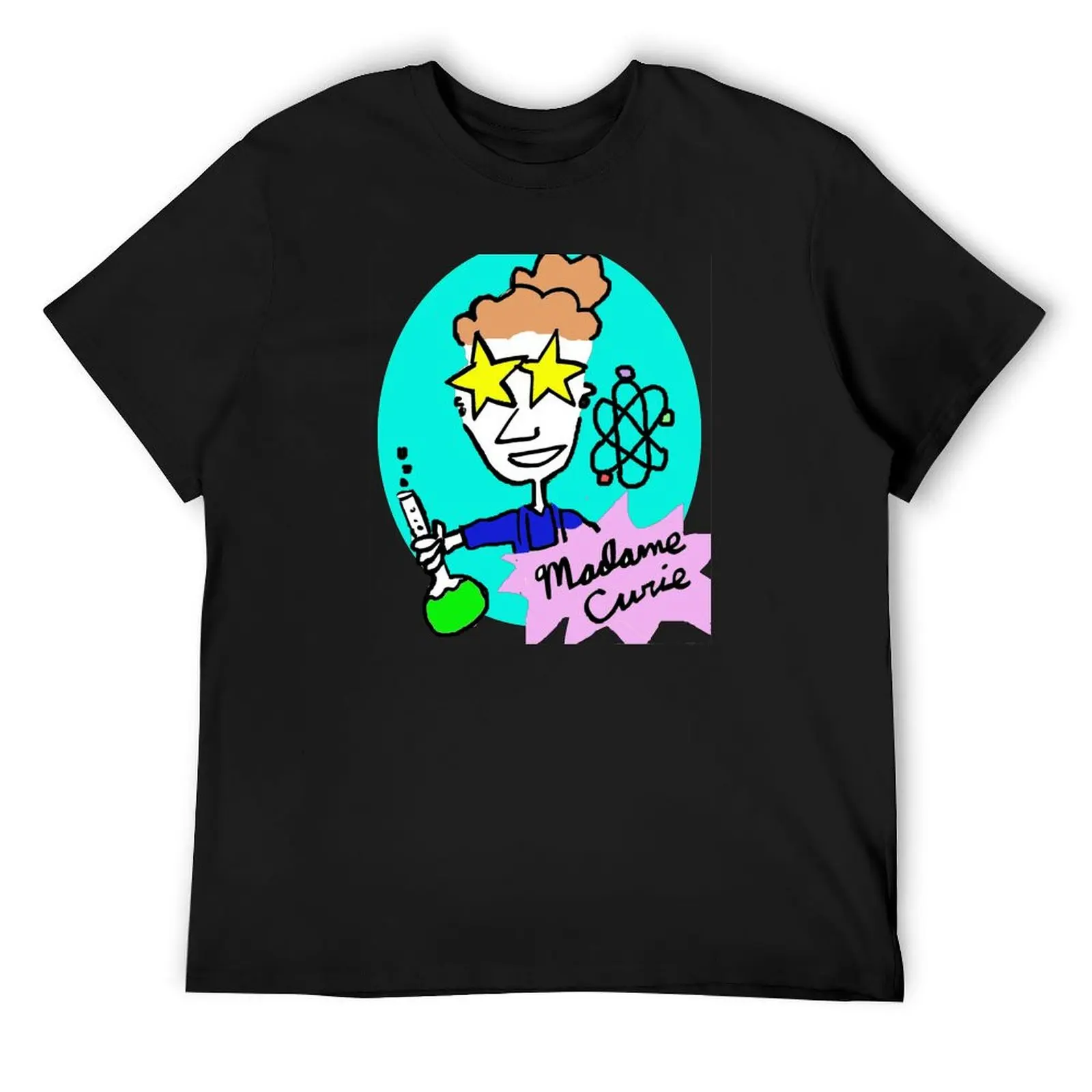 

Madame Curie T-Shirt plus sizes baggy shirts Anime t-shirt mens plain t shirts