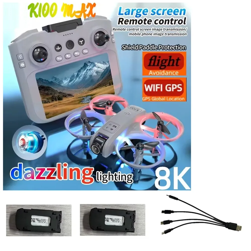 

K100MAX аккумулятор для дрона, оригинальные аксессуары, 3,7 В, 500 мАч/детали лопасти пропеллера, используемые для части дрона K100 MAX