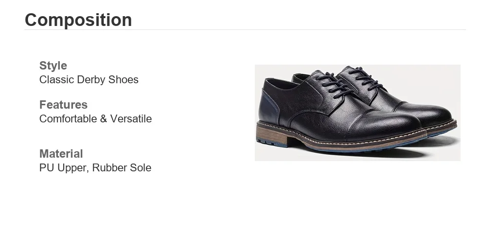 Herren Freizeitschuhe Marke 2026 Komfortable Modische Lederschuhe für Männer – Detail 1