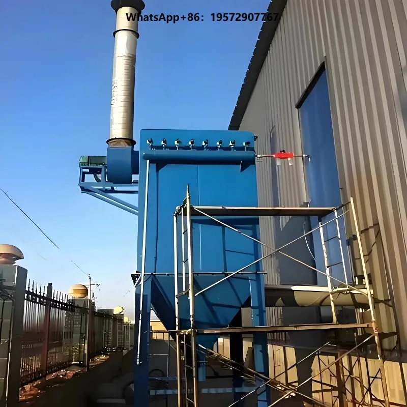 Large Capacity Baghouse Dust Collector for Power Plant Fly Ash Removal with Online Monitoring and PLC Control System