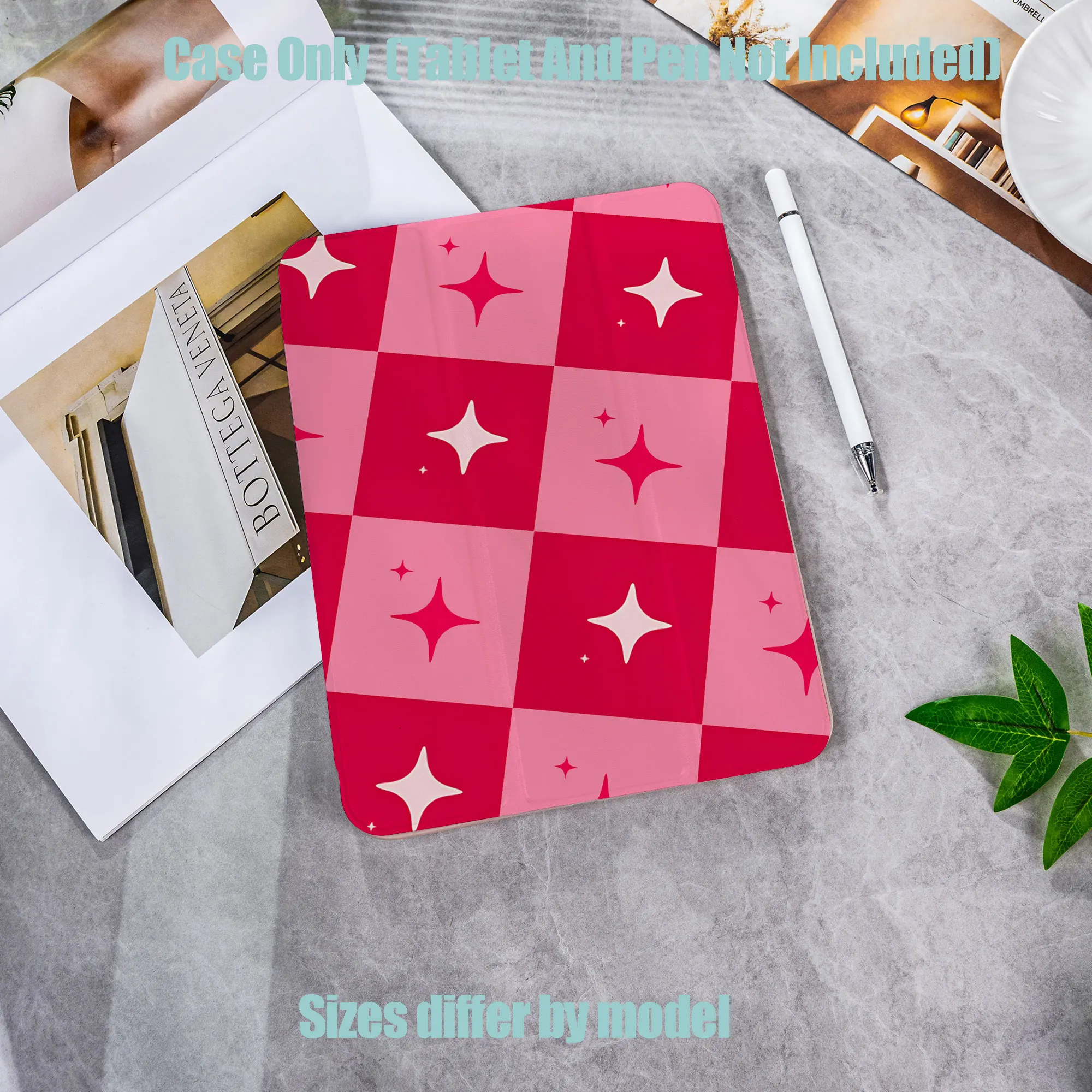Shockproof TPU Tablet Protective Case with Pencil Holder Auto Sleep Wake for Apple /Samsung/Xiaomi/Redmi/Huawei/Honor