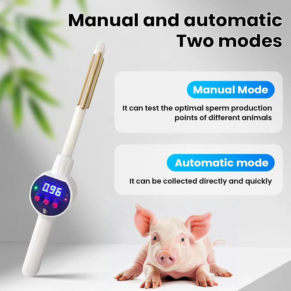 Veterinary Semen Collector Artificial Insemination Equipment Electric Stimulation Ejaculator for Cattle Horse Dog Sheep