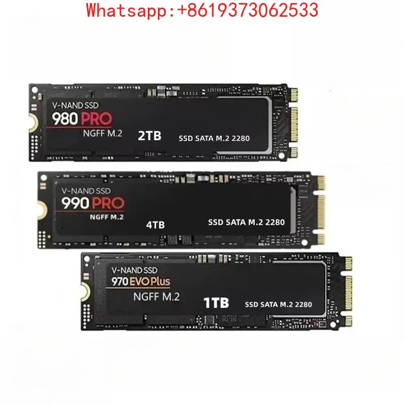 

Applicable To 970/990PRO980NGFF.M.2 Expansion and Upgrade 4TB/2TBSATA3.0 Built-in Solid State Drive