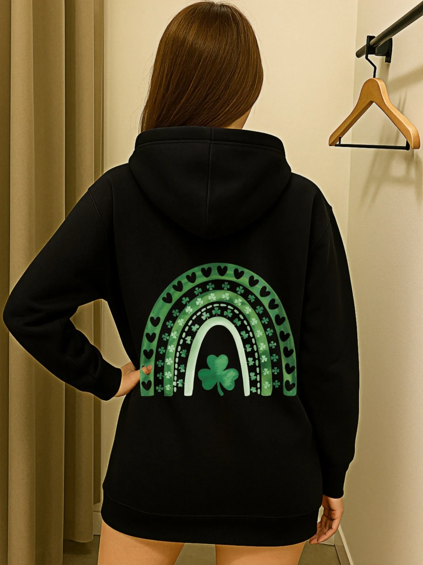 Graphic Hoodie Women, Future World Print, Streetwear Aesthetic, Soft Fabric, Casual Everyday Wear, For Young Men