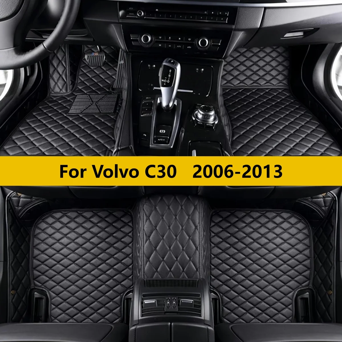 

Автомобильные коврики на заказ для Volvo C30 2006-2013 годов, кожаные коврики для ног, ковровые покрытия