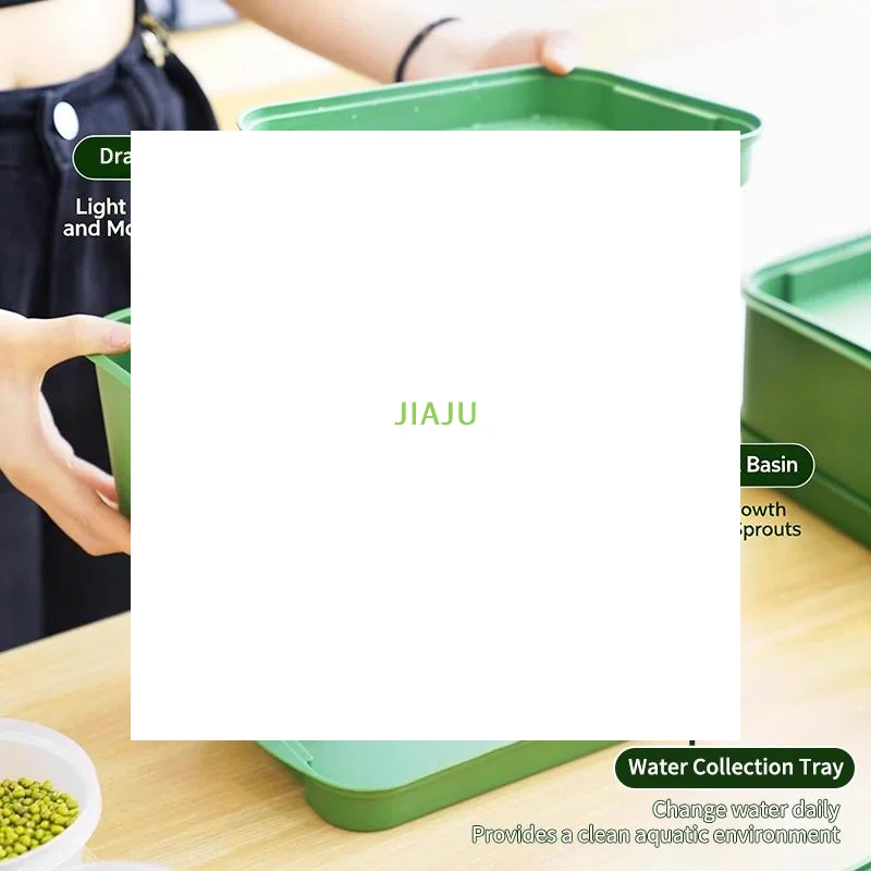 ~Seed Sprout Tray Garden Hydroponic Peanut Sprouting Box Mini Greenhouse Germination Kits Germination Soilless Planting Pot