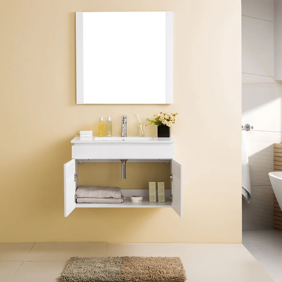 Muebles de baño de estilo chino, gabinetes modernos americanos certificados por FSC