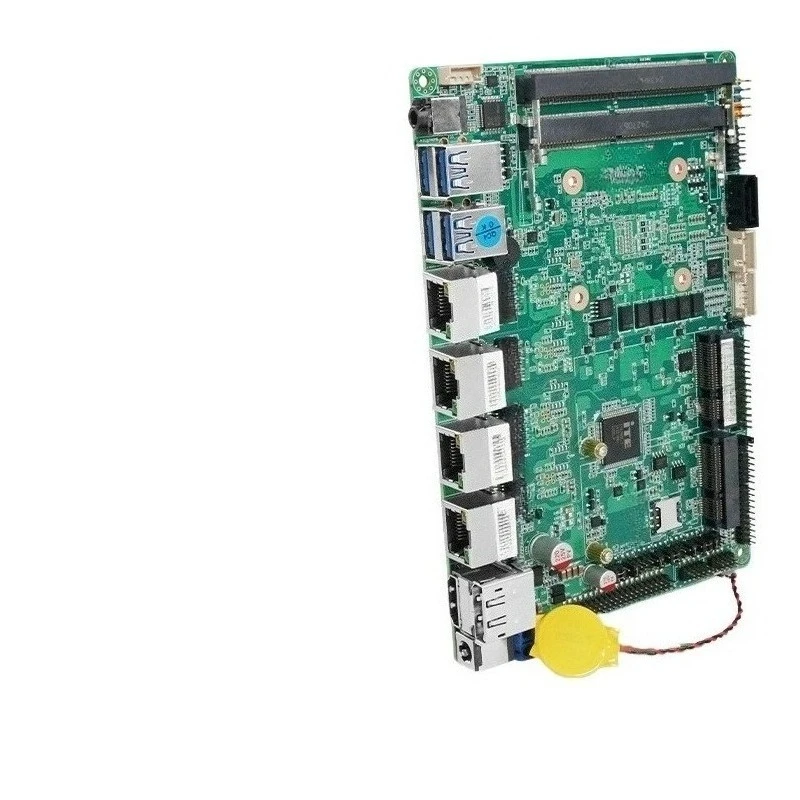 For 4 Inch Embedded Main Board I7-8550u Quad Core Industrial Computer Main Board 4 Network Port I210