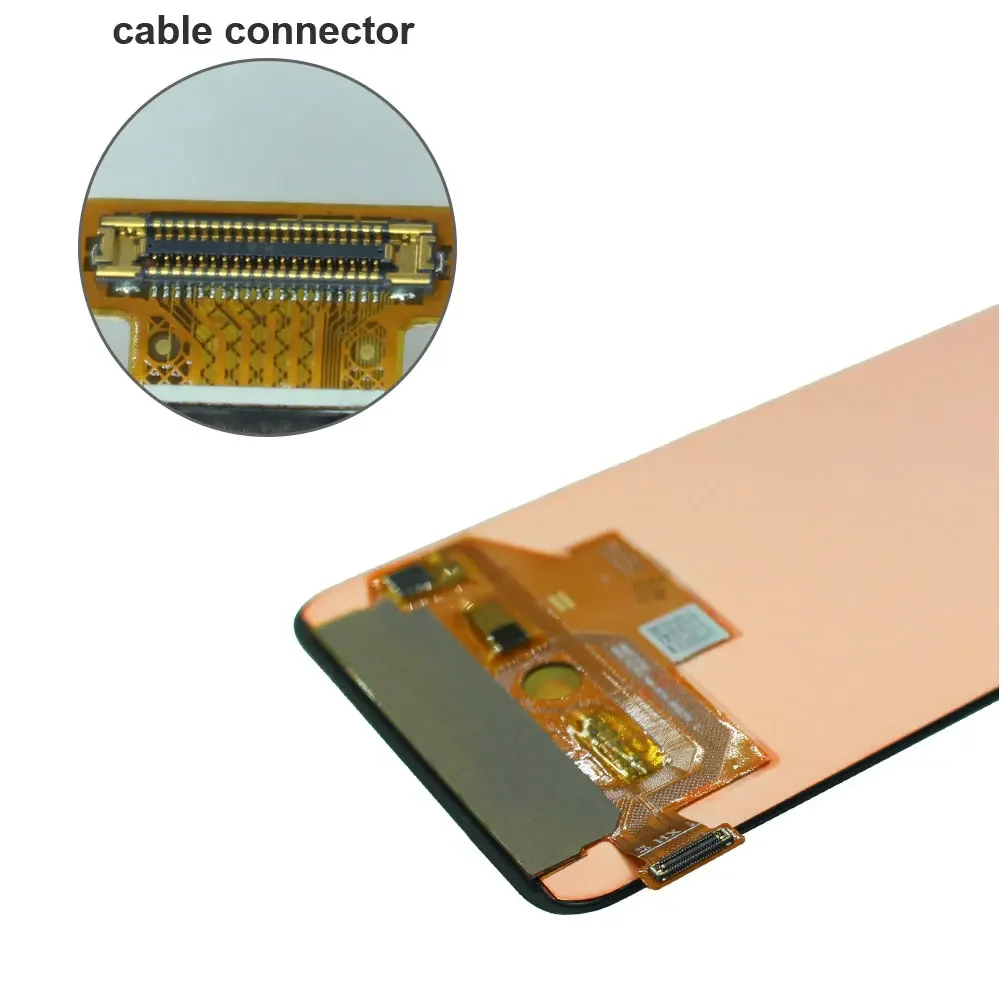 Super AMOLED for Samsung Galaxy A80 A805F LCD Display Touch Screen Digitizer for Samsung A805N LCD Display With Fingerprint