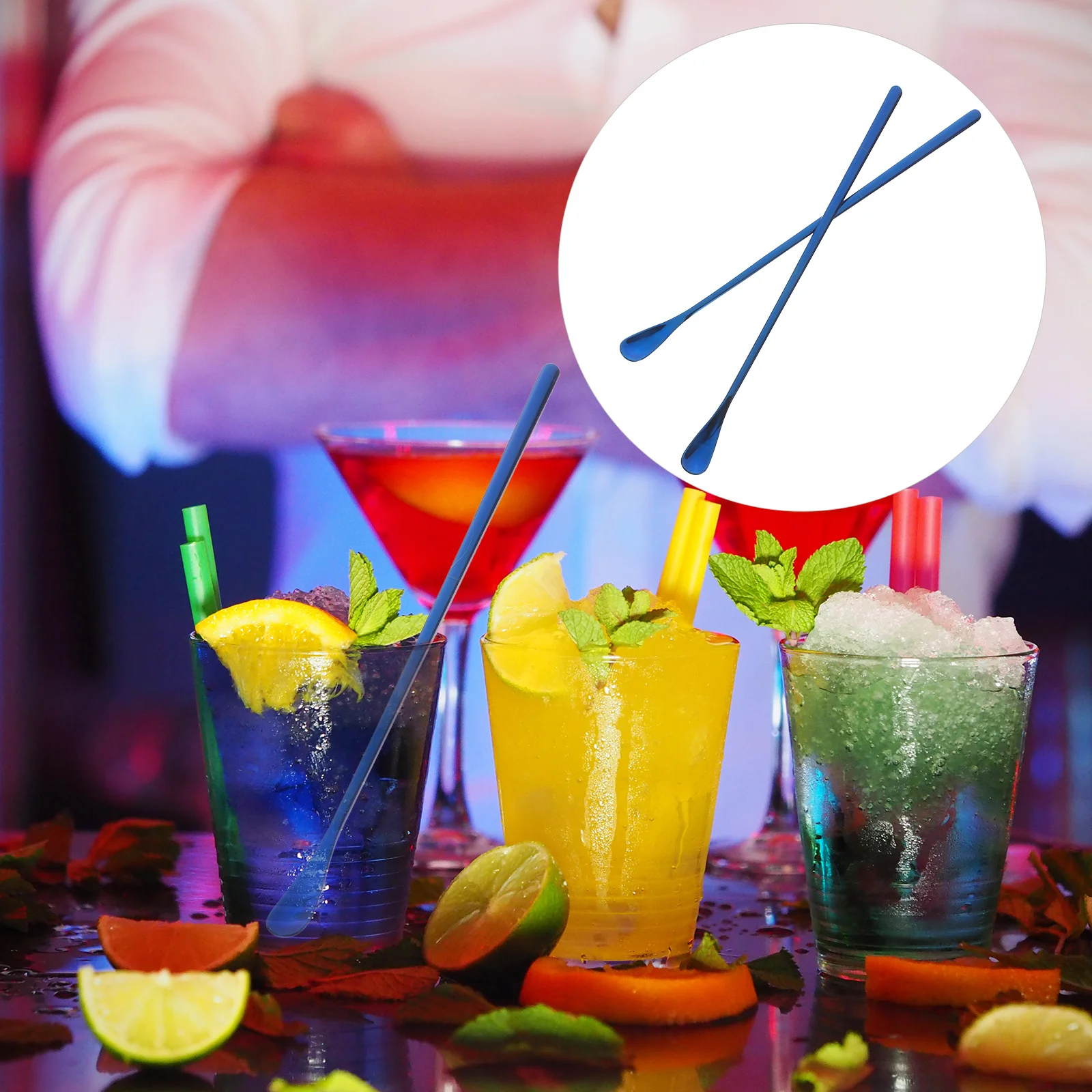 

2Pcs Ergonomic Reptile Feeding Spoon Polished Metal Surface Long Handle Lizard Food Scoop for Hygienic Pet Feeding Small Animal