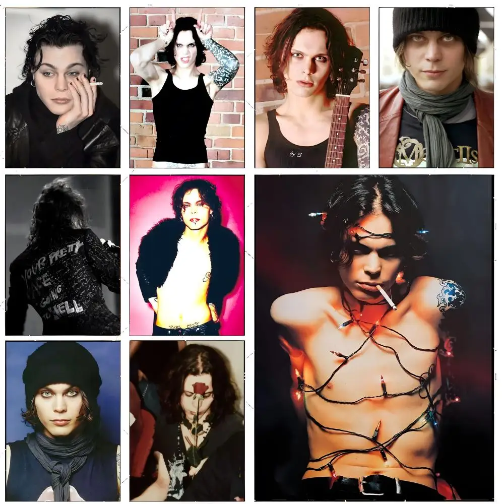 rock vocalist V-Ville Valo Poster Premium Decor Art & Gift for Household Lounge Home Ornaments