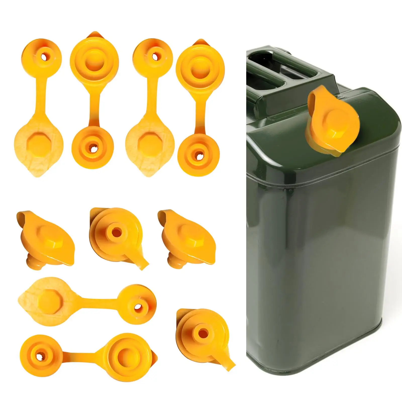 10x Large Fuel can vents Caps Replacement Gas Can Tank Exhaust Cover Fuel Jug Vent Caps Plug