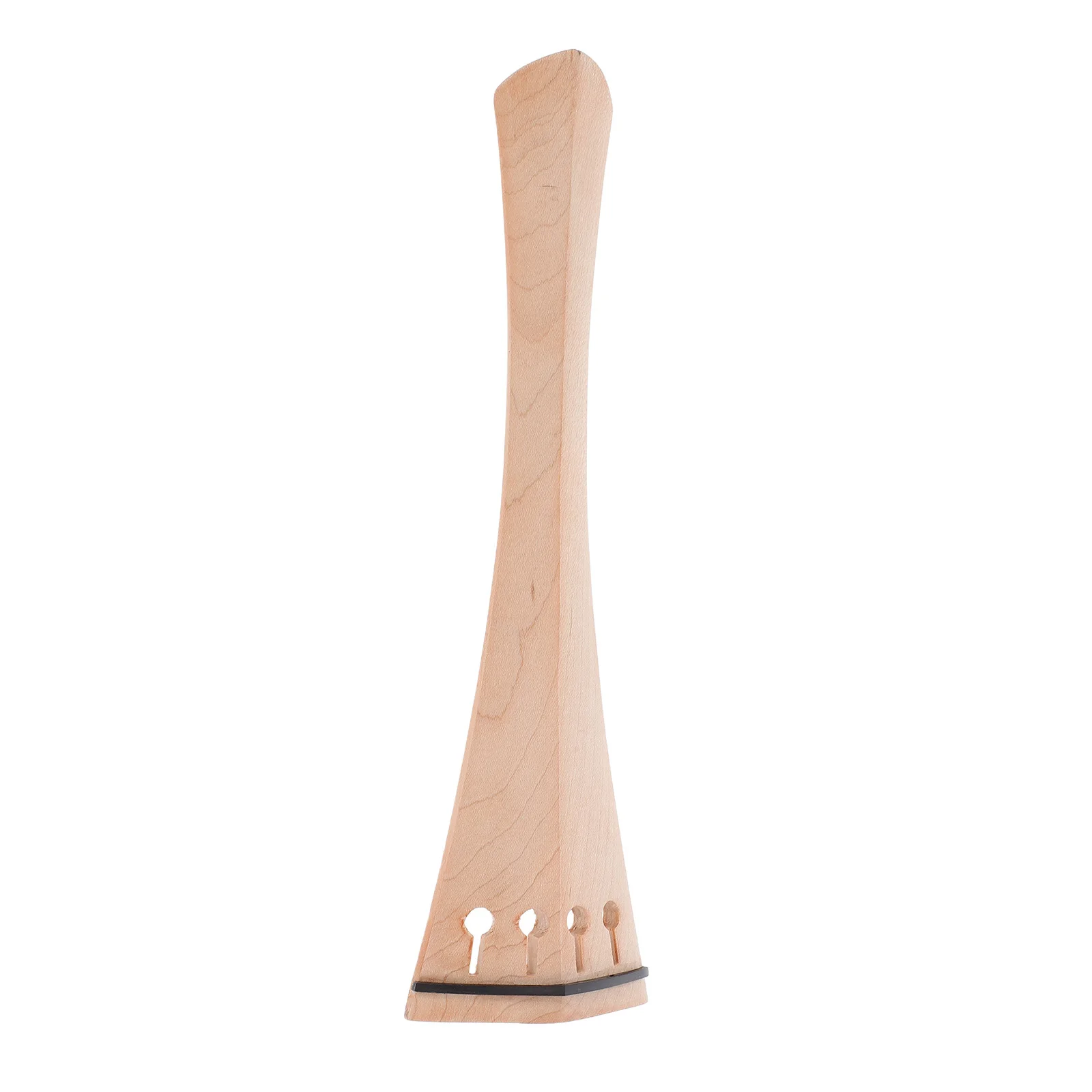 

Professional Cello Tailpiece Maple Wood Ebony Inlay Enhanced Stability Precise Sound Output Cello Instrument Parts