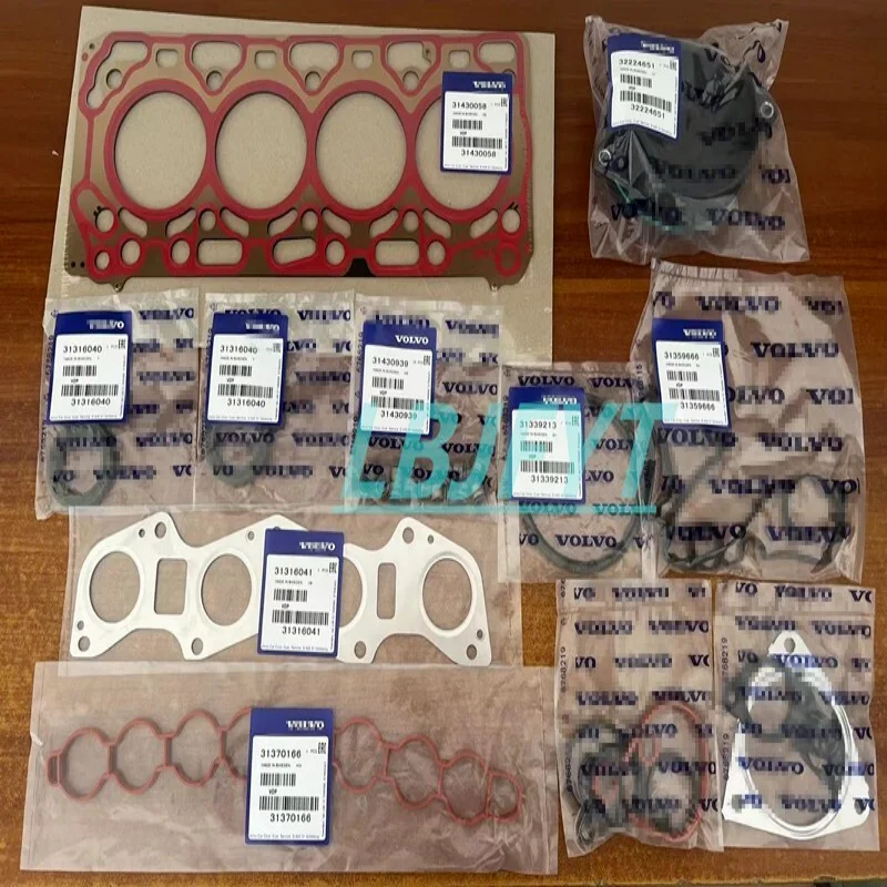 Head gasket set fit 15-20 for Volvo S60 S90 V40 V60 V90 XC60 XC90 2.0 DOHC 2.0T 31430058