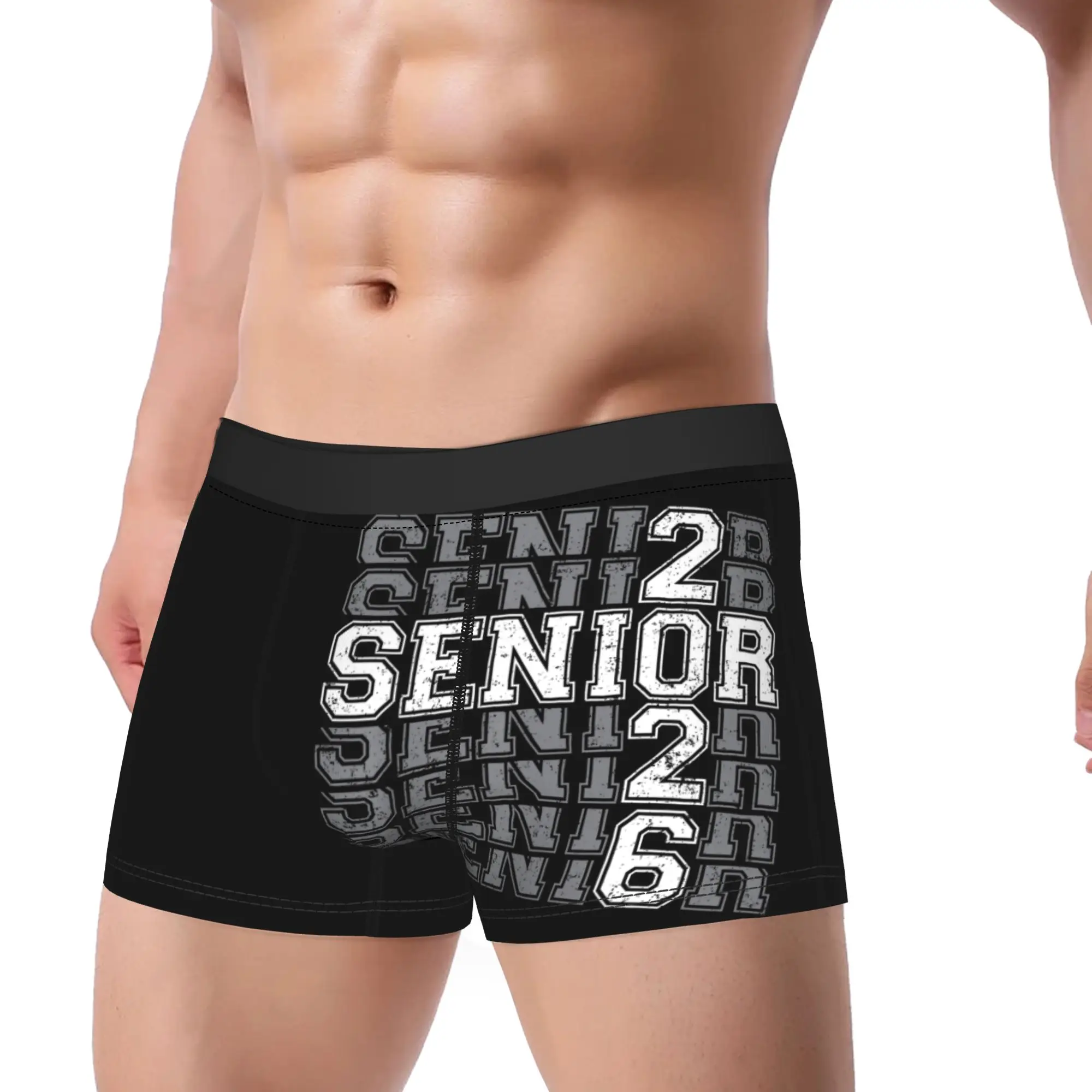 Senior 2026 Back To School 2026 Class Of 2026 Underpants Homme Panties Male Underwear Comfortable Shorts Boxer Briefs