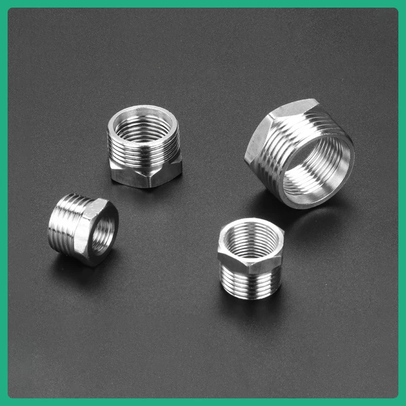 Stainless Steel Tonifying Heart Teducer Bushing Male-Female 1/4