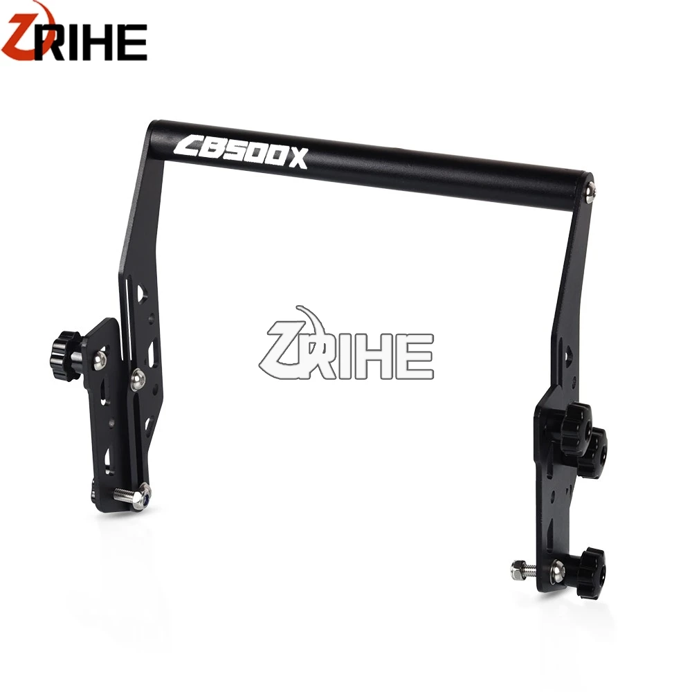 FOR Honda CB400X cb 400 500 X CB500X 2016 - 2018 2019 2020 2021 2022 2023 2024 22MM Aluminum Motorcycle GPS mounting adapter Set - view 3